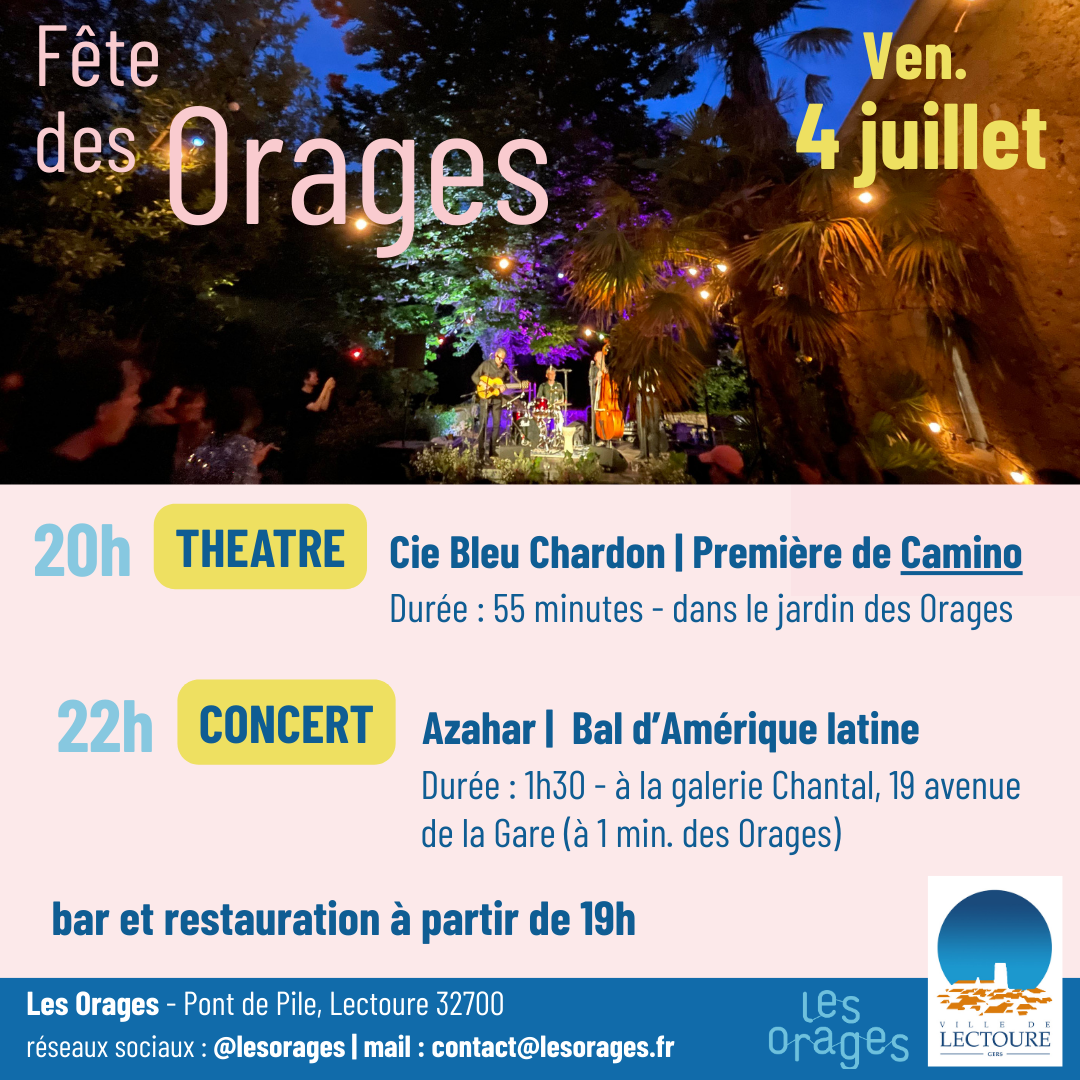 Deuxième édition de la fête des Orages le 4 ju ...