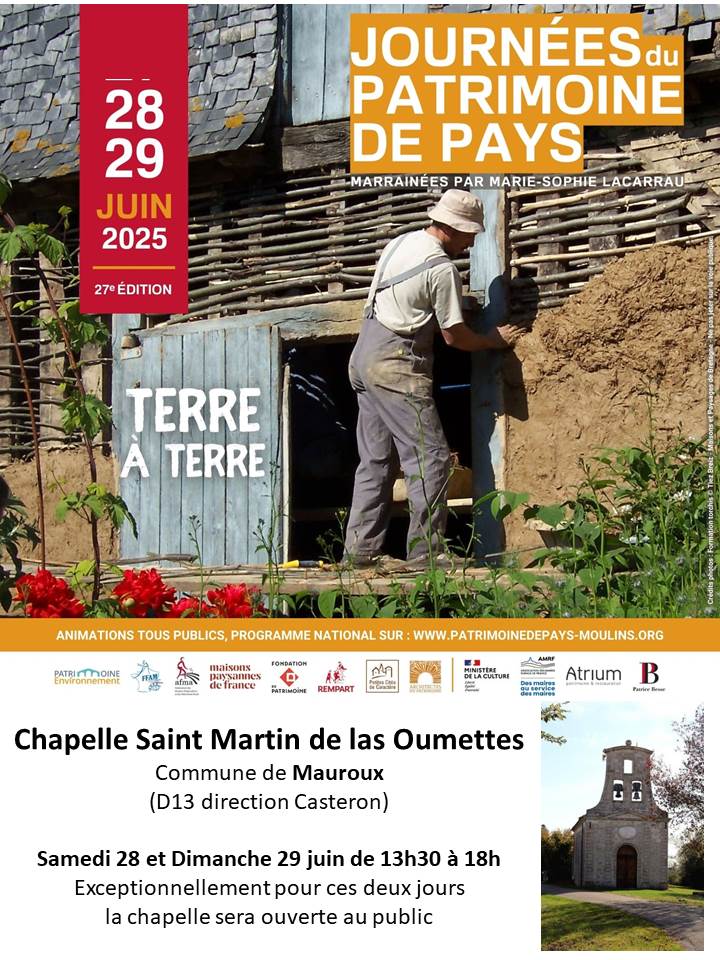 27 édition des Journées du Patrimoine de Pays
