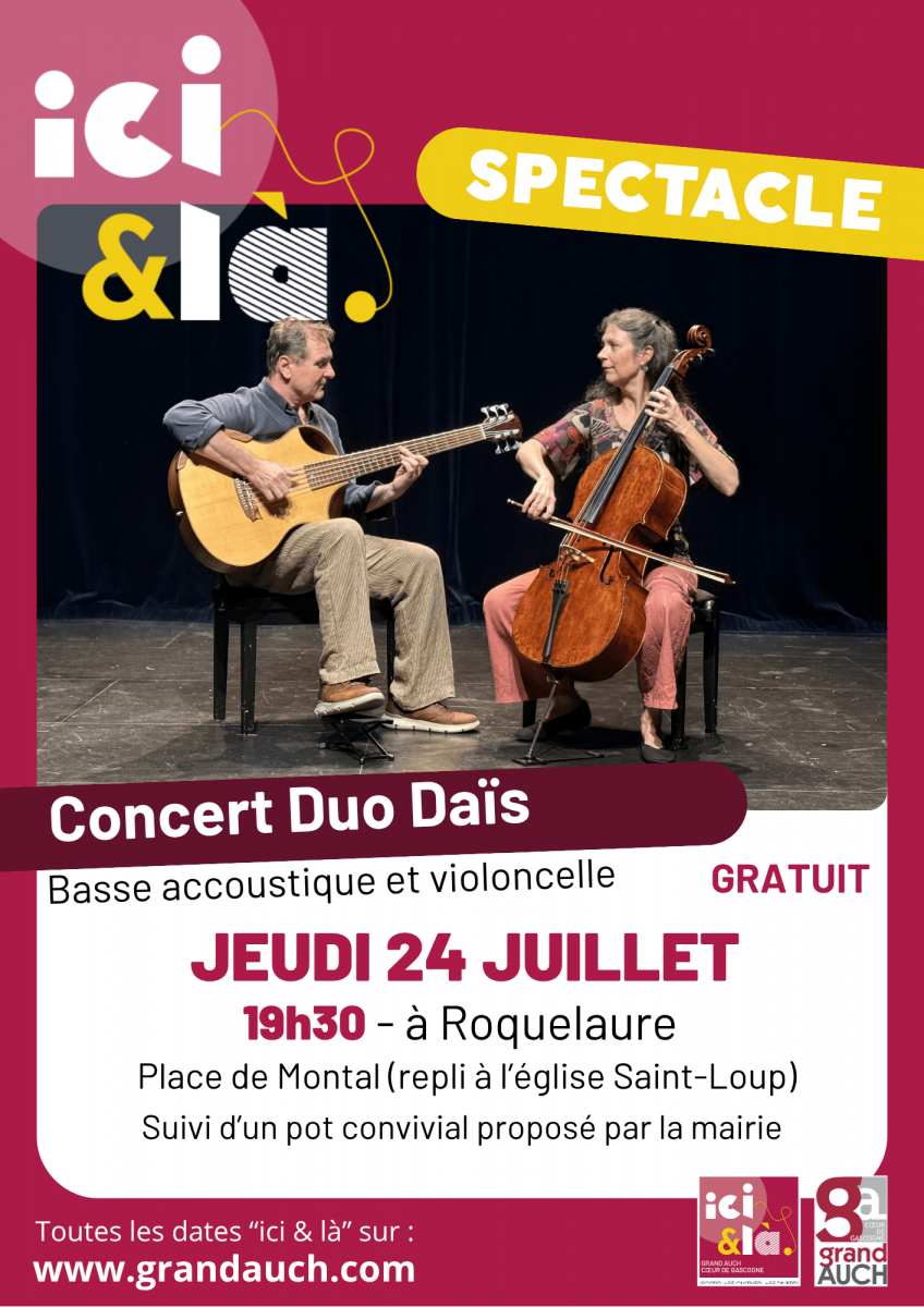 Ici & là : Concert Duo Daïs