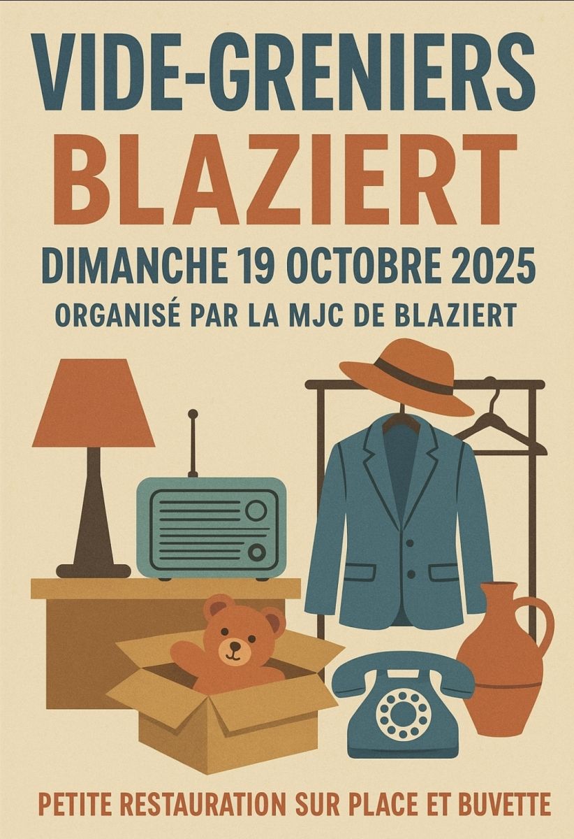 Vide greniers d'automne Blaziert