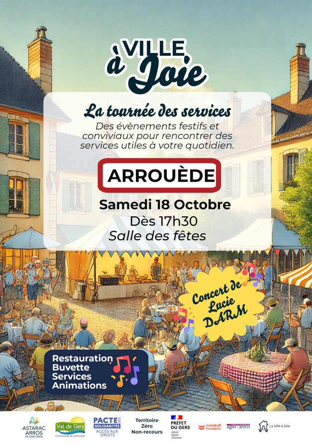 Ville à Joie à Arrouède