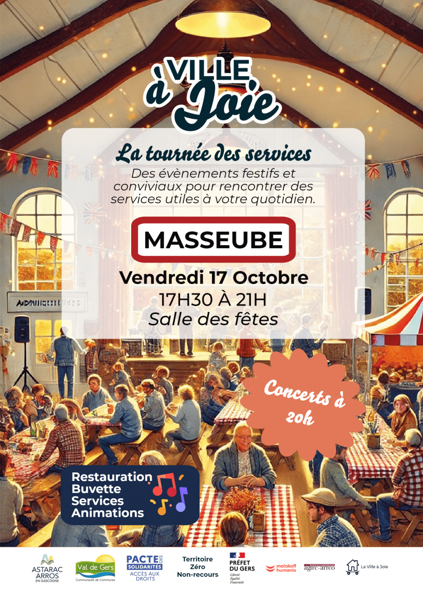 Ville à Joie à Masseube
