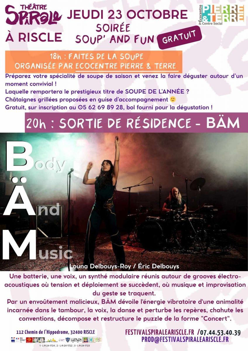 SOIRÉE SOUP AND FUN GRATUIT