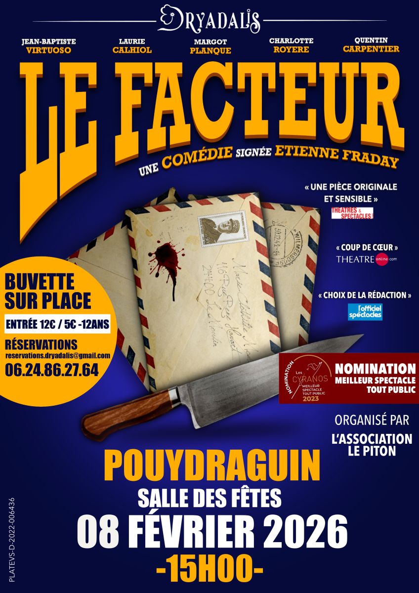 Le Facteur - Pièce de Théâtre - Compagnie Drya ...