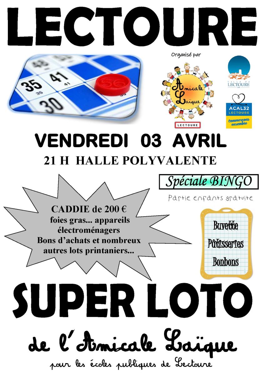 Super loto de l'Amicale Laïque