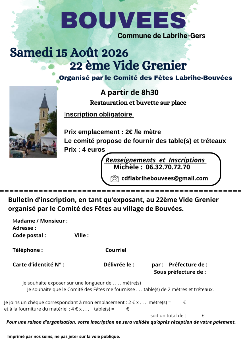 vide grenier