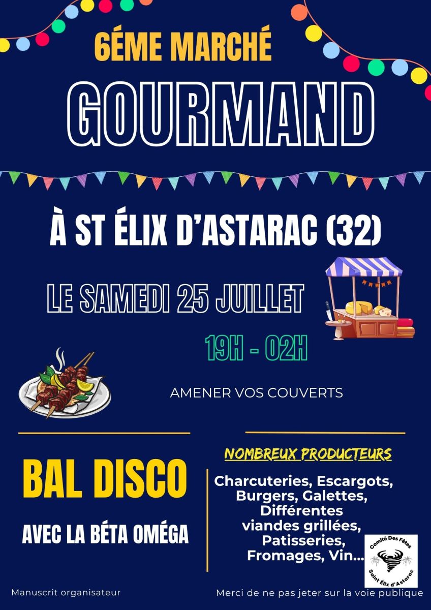 6éme Marché goumand