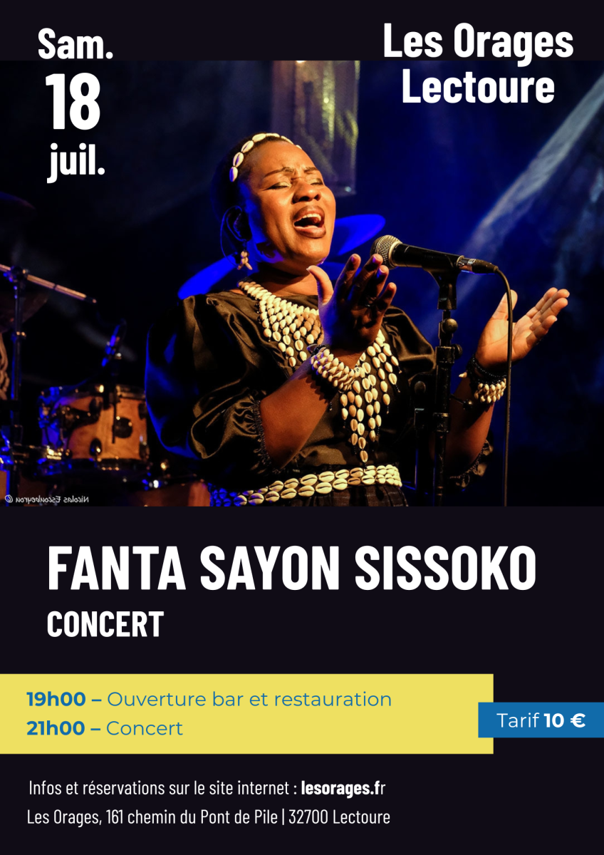 Concert de FANTA SAYO ...