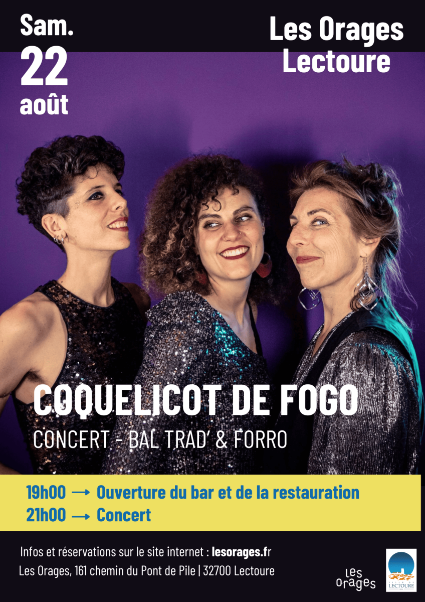 Coquelicot de Fogo - Bal trad' & forro brésilien