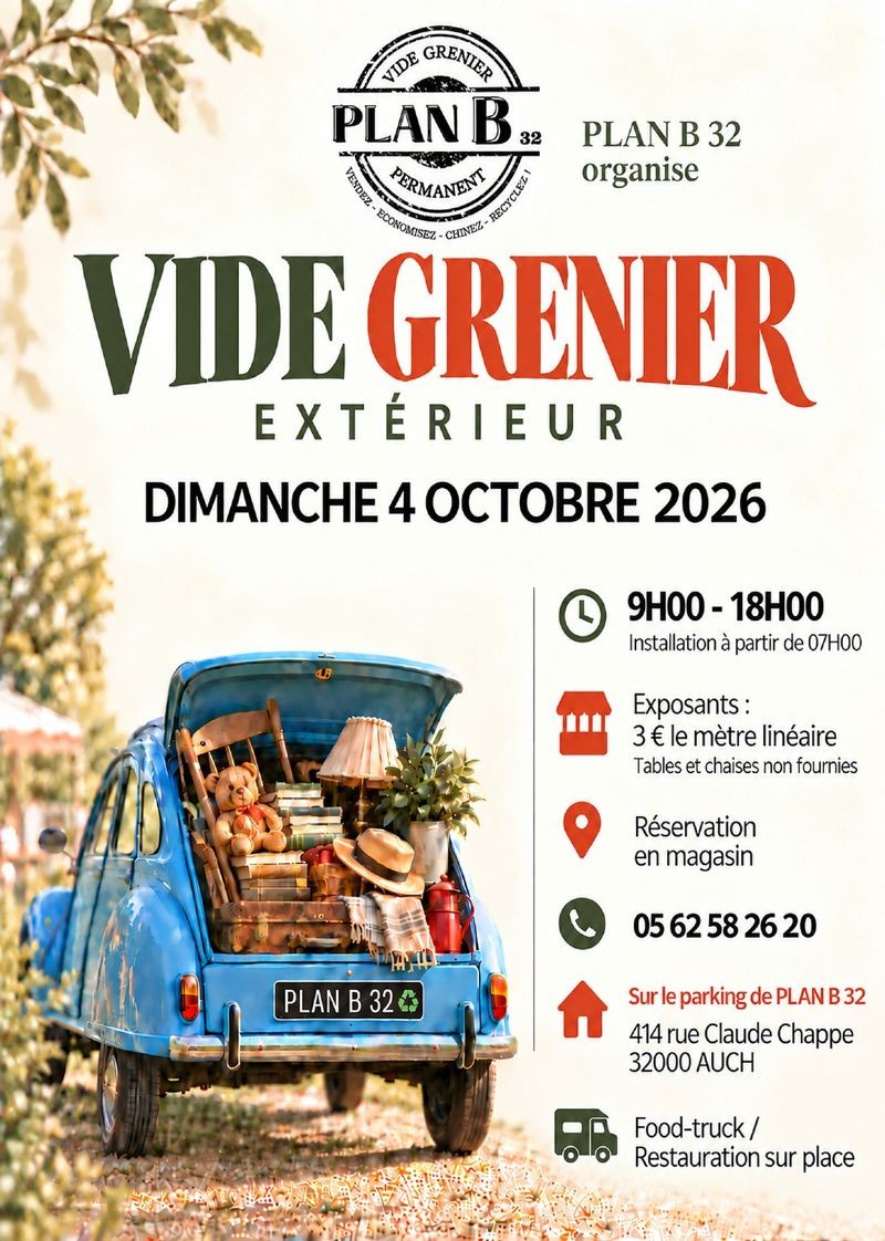 Vide-grenier extérieu ...