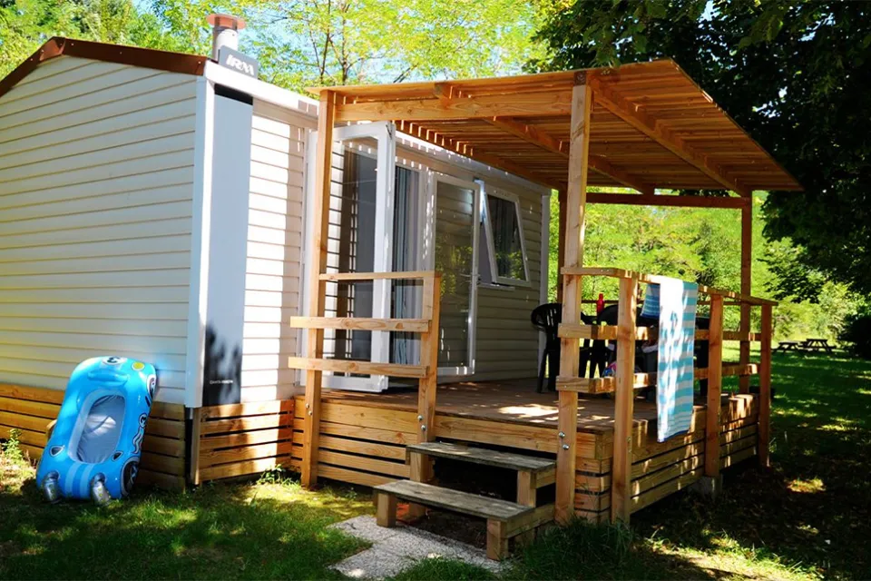 Campsite of Lake Marciac