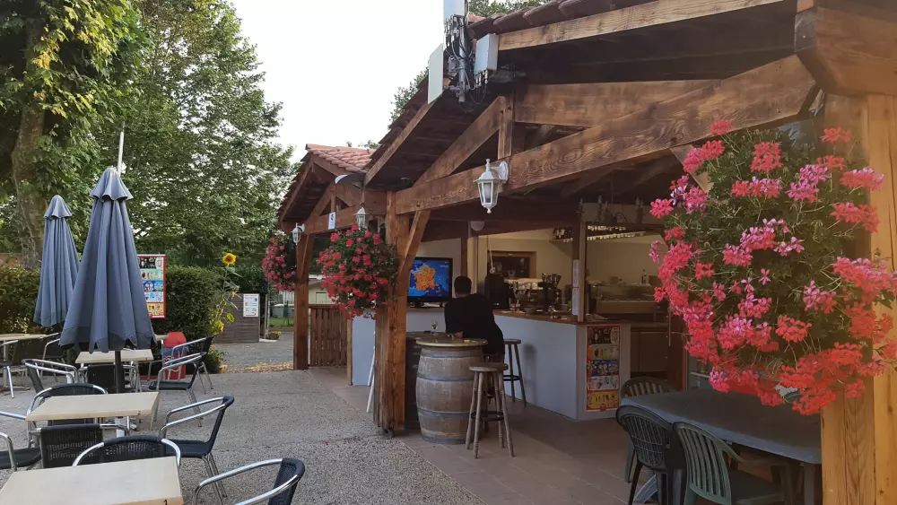 Restaurant of Campsite of Lake Marciac