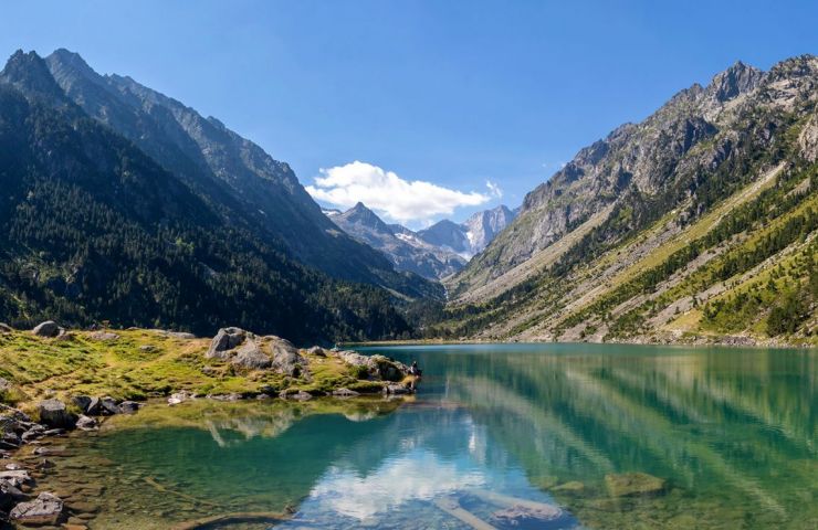 The 3 valleys lake