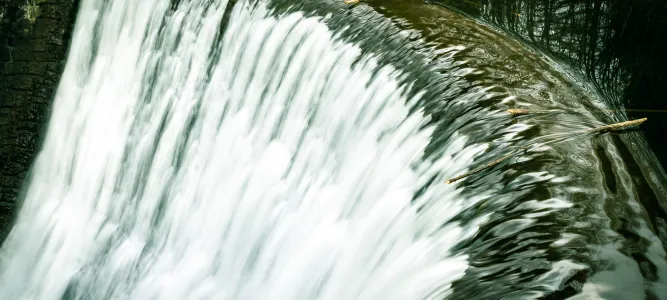 The water of the island of Ager
