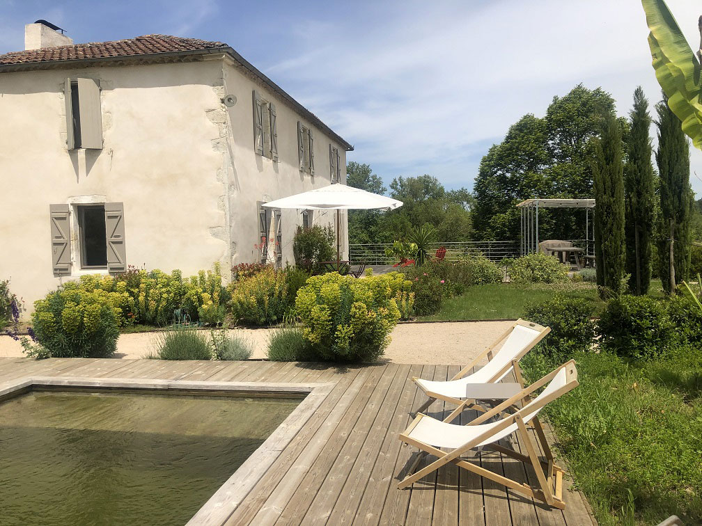 Lassenat, éco-maison d'hôtes en Gascogne