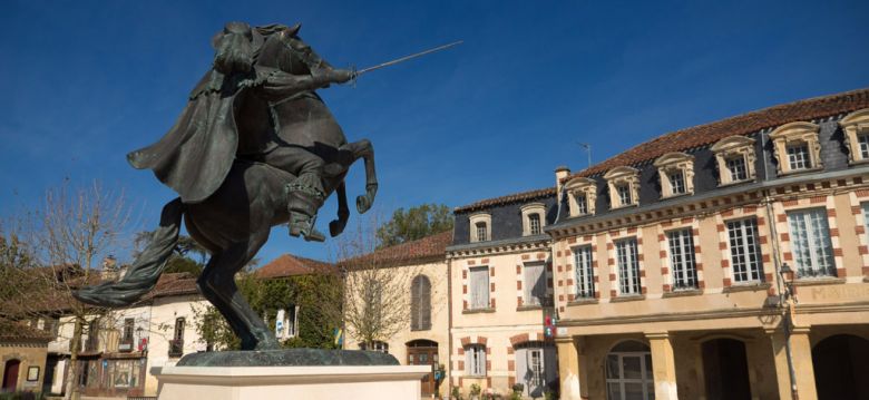 Lupiac, la ville de d'Artagnan