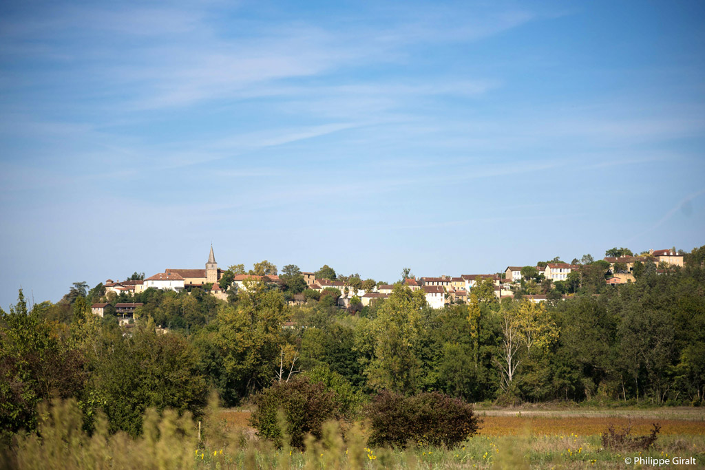 Village perché de Montesquiou