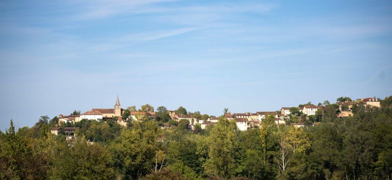 Village perché de Montesquiou
