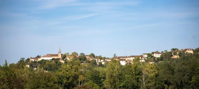 Village perché de Montesquiou