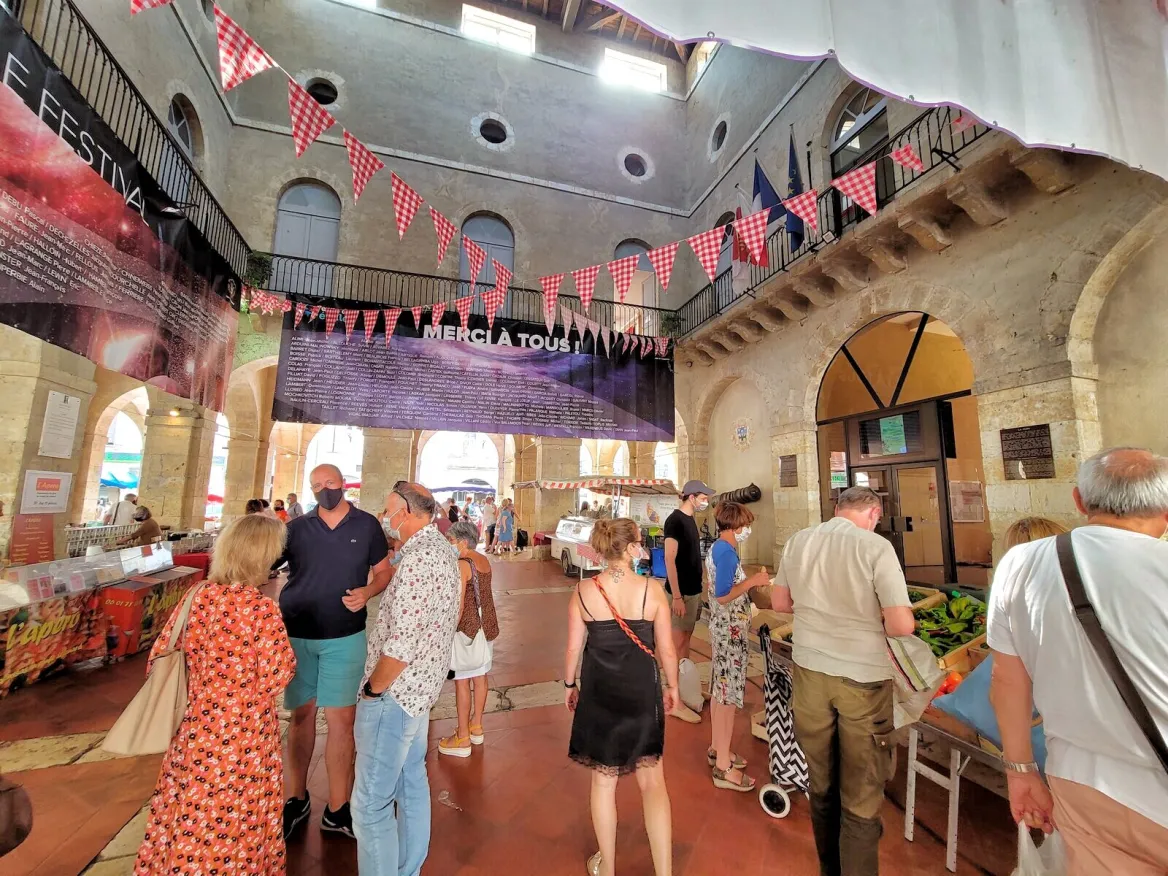Le marché traditionnel de Fleurance