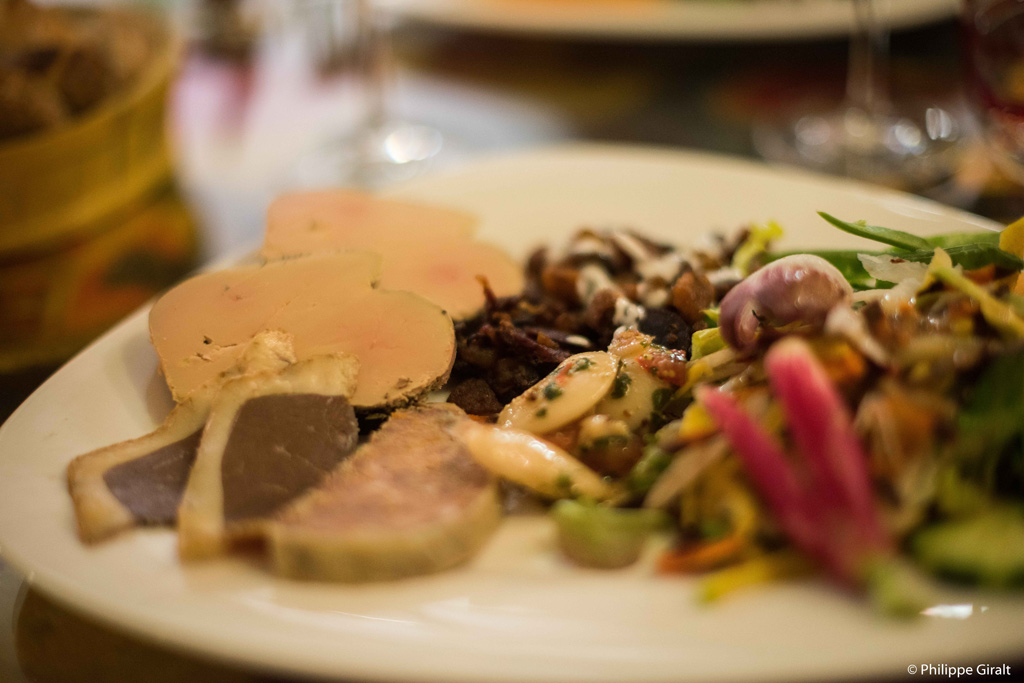 Foie gras plate