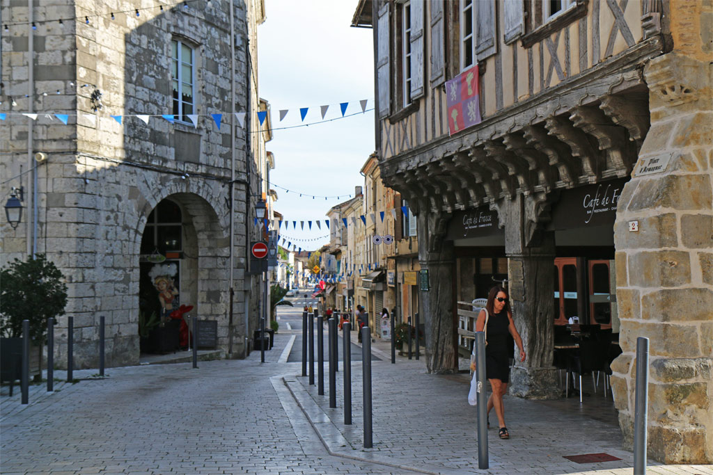 Eauze town center