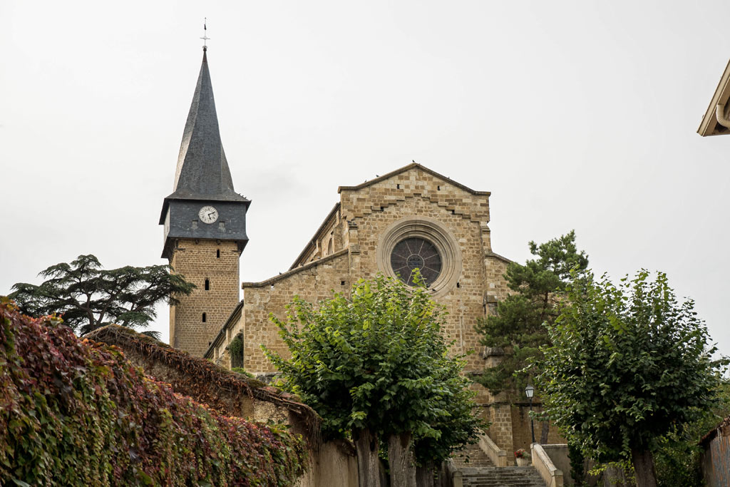 Barran et son clocher hélicoïdal
