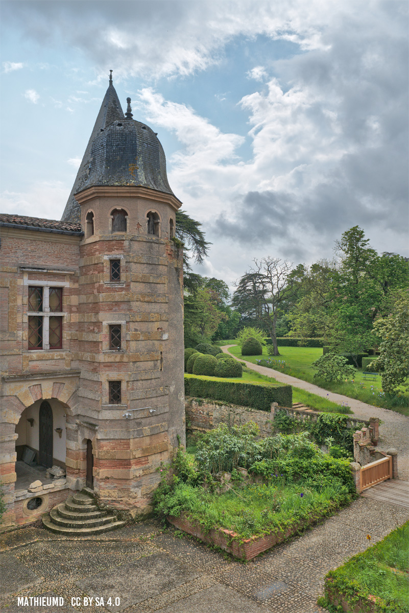 Le Château de Caumont - Photo @ MathieuMD - CC BY SA 4.0
