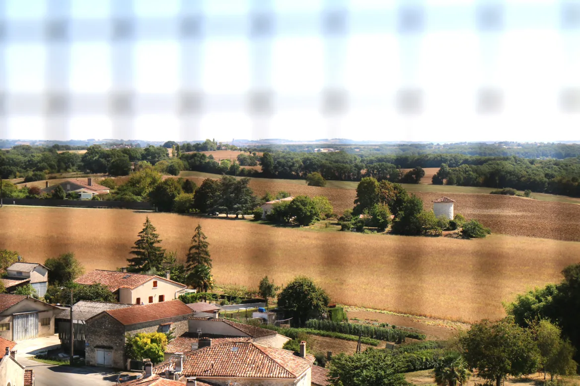 View from the collegiate church