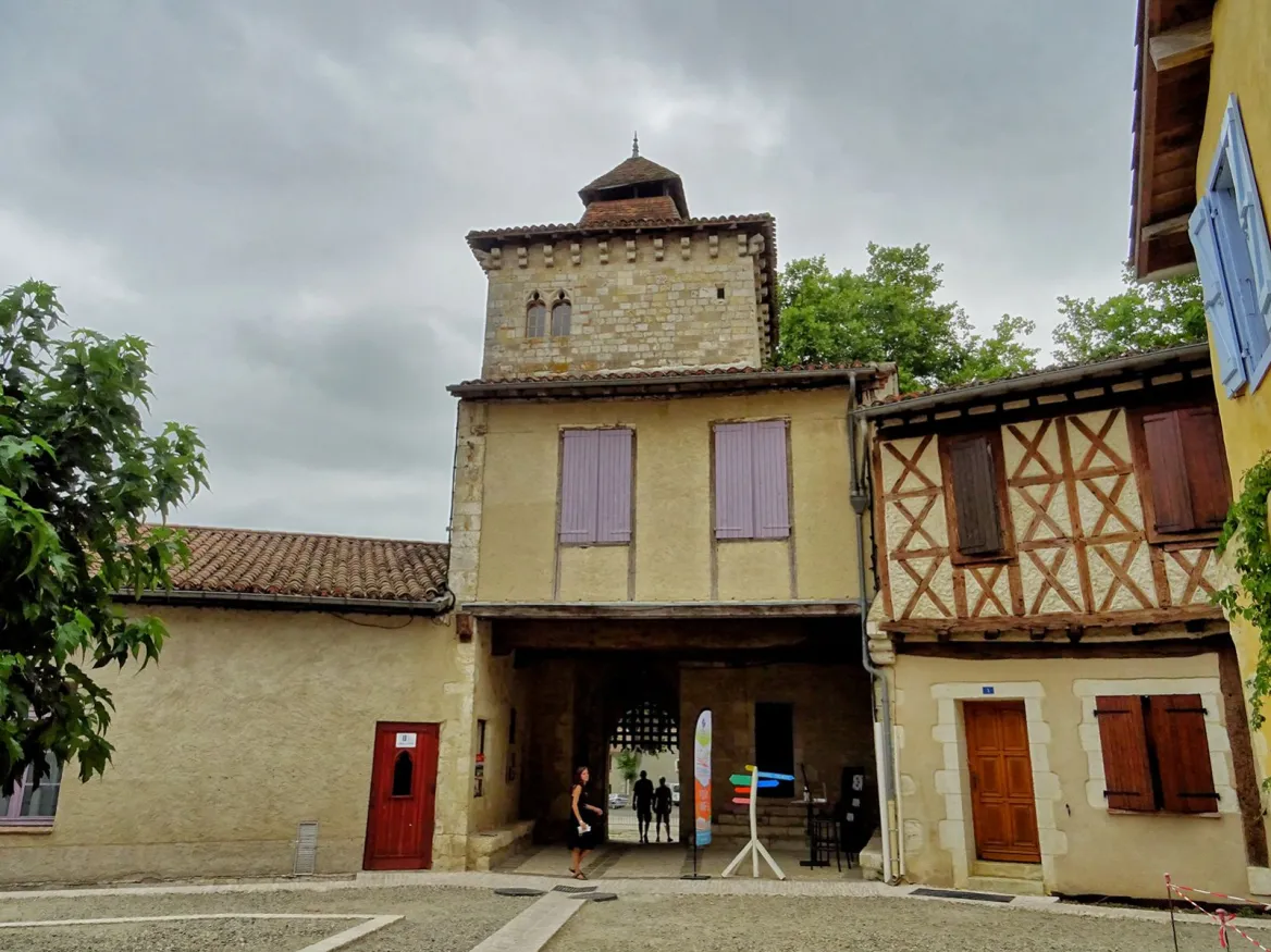 The medieval houses