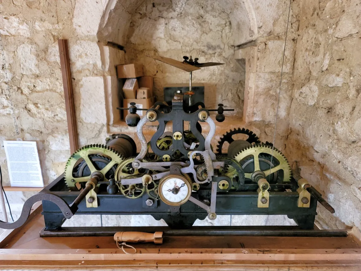 The foliot clock