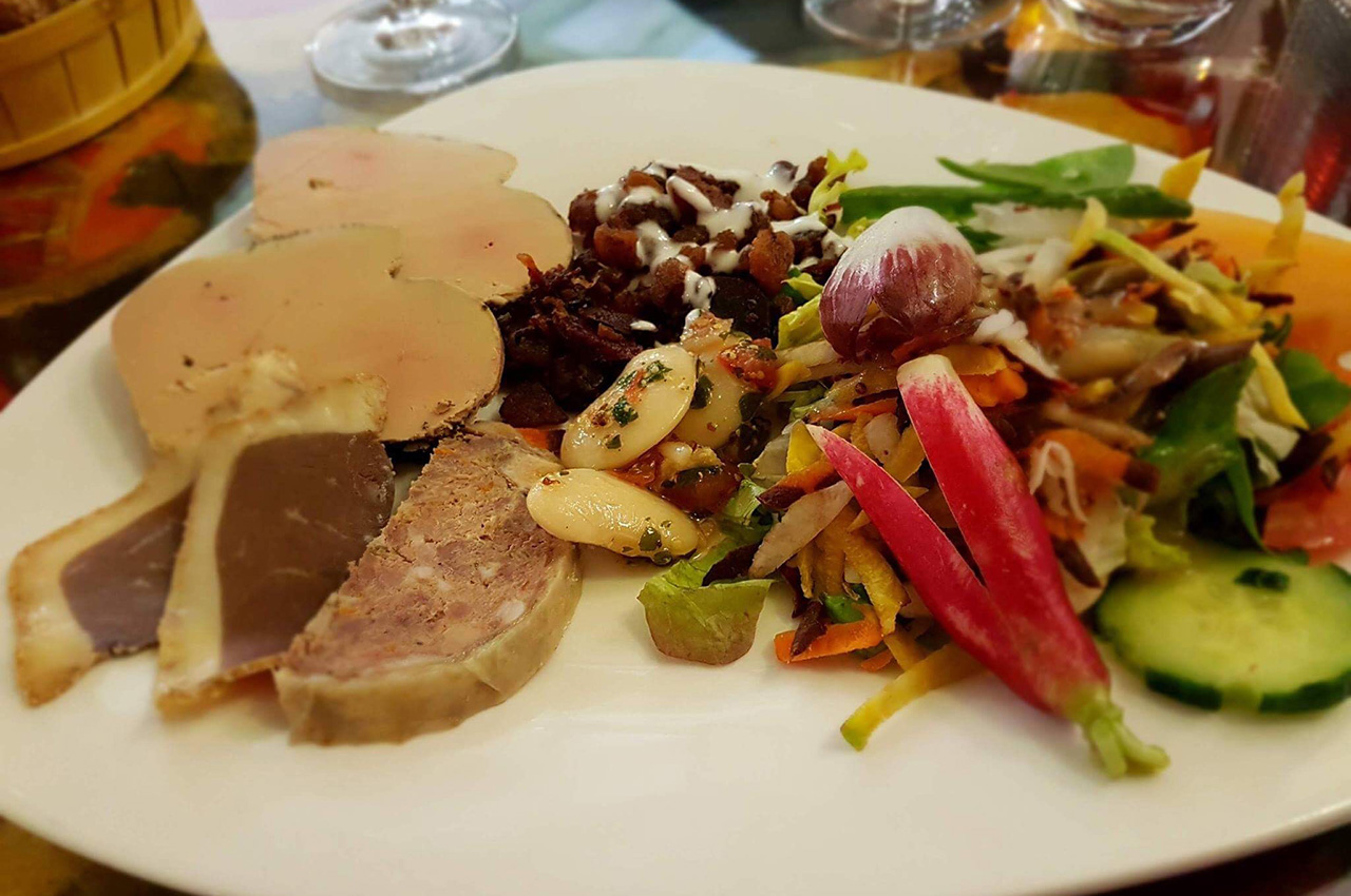 Repas pouletade