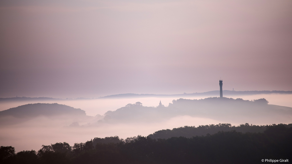 The vagaries of fog in Castillon-Massas