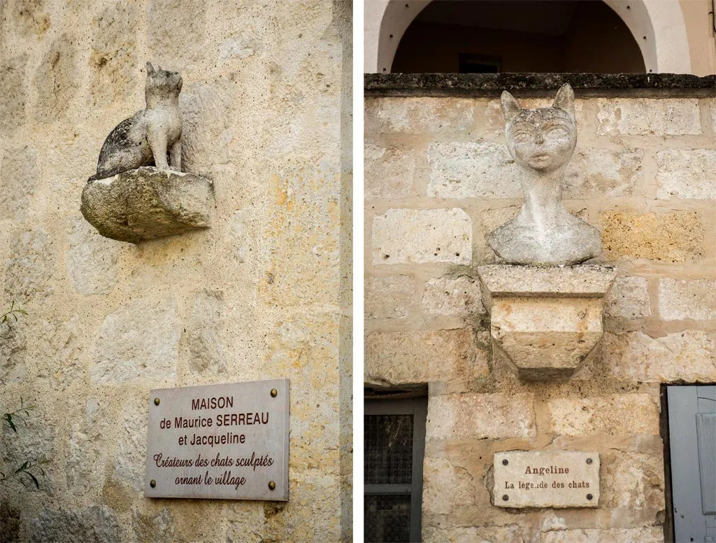 The legend of Angéline's cats in La Romieu
