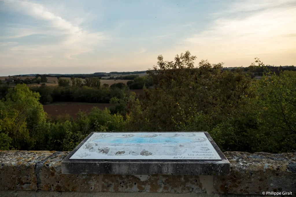 Table d'orientation de Valence-sur-Baïse