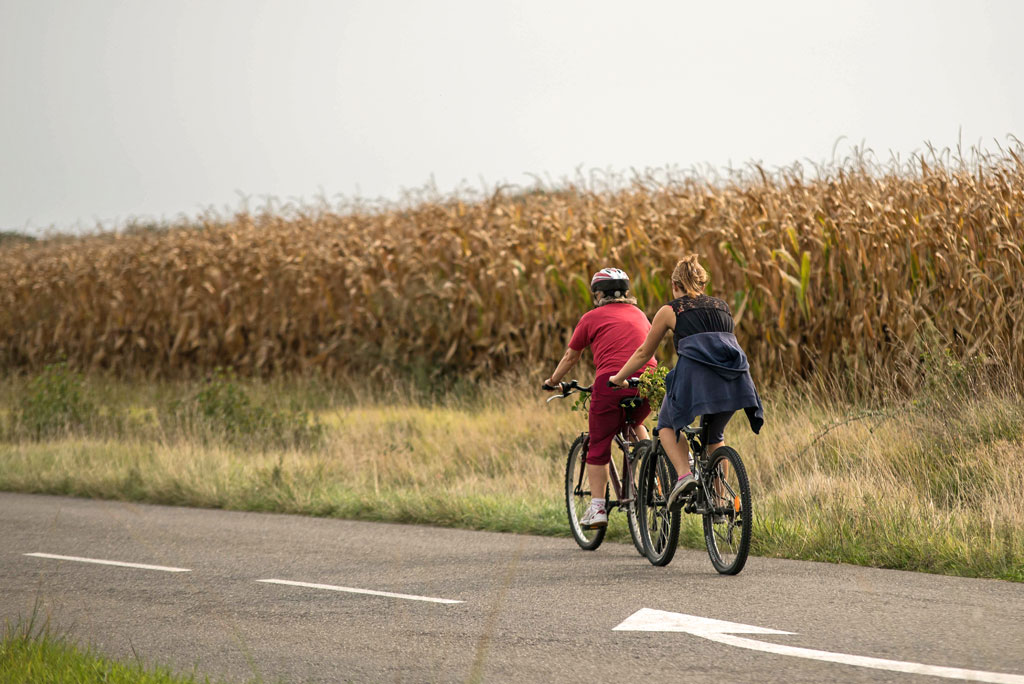 Les routes du Gers sont agréables en vélo