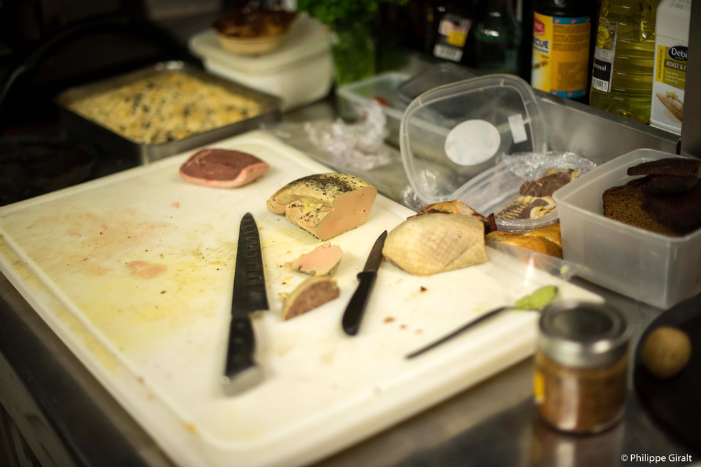 L'endroit idéal pour trouver du foie-gras, le marché !