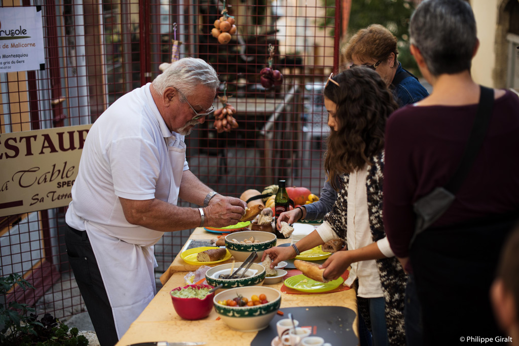 Degustation marché