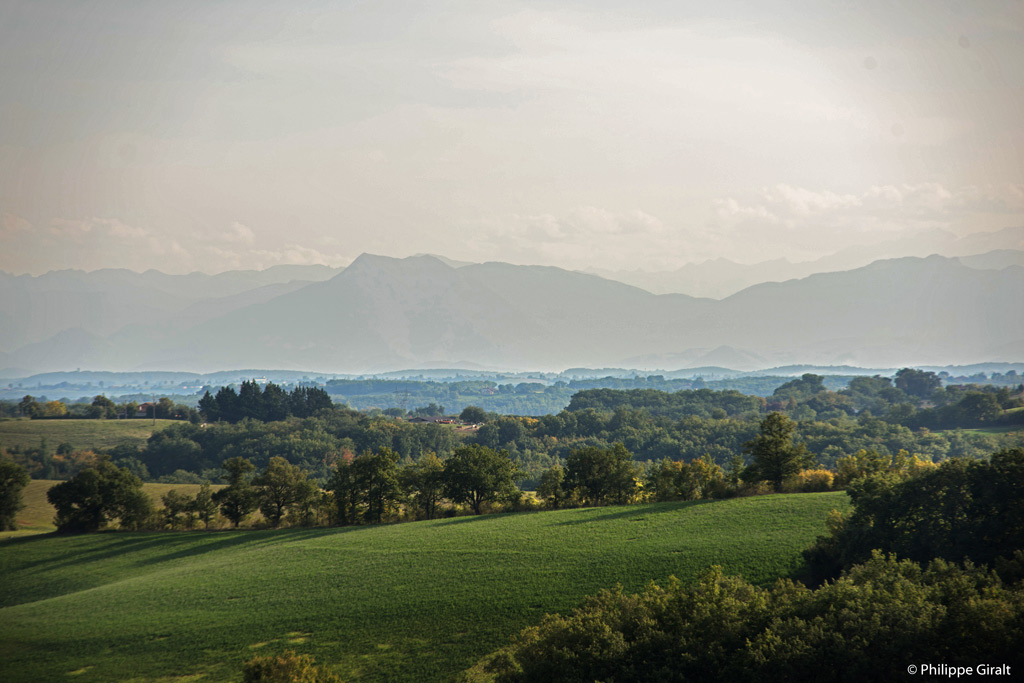 Masseube, the balcony of the Pyrenees