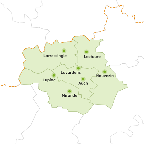 Carte touristique